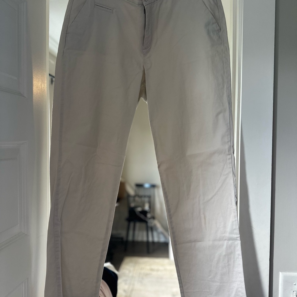 GAP Classic Cream Pants- 12